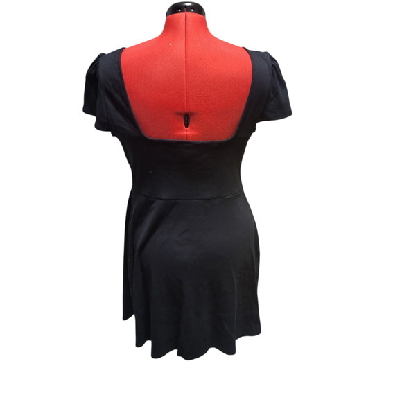 NWT Wild Fable black sweetheart dress, size 1x - Picture 2 of 7